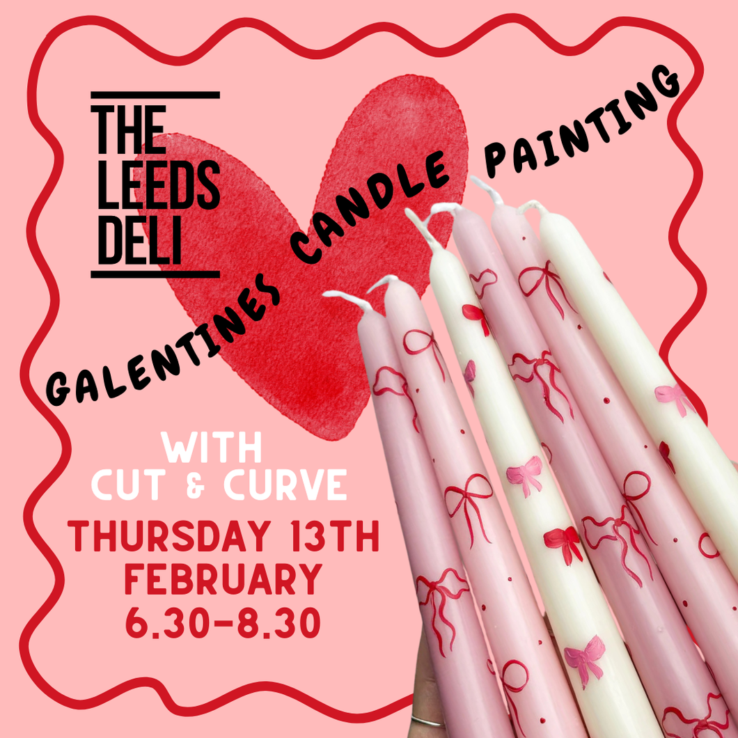 Galentine's Candle Painting - Thursday 13th February